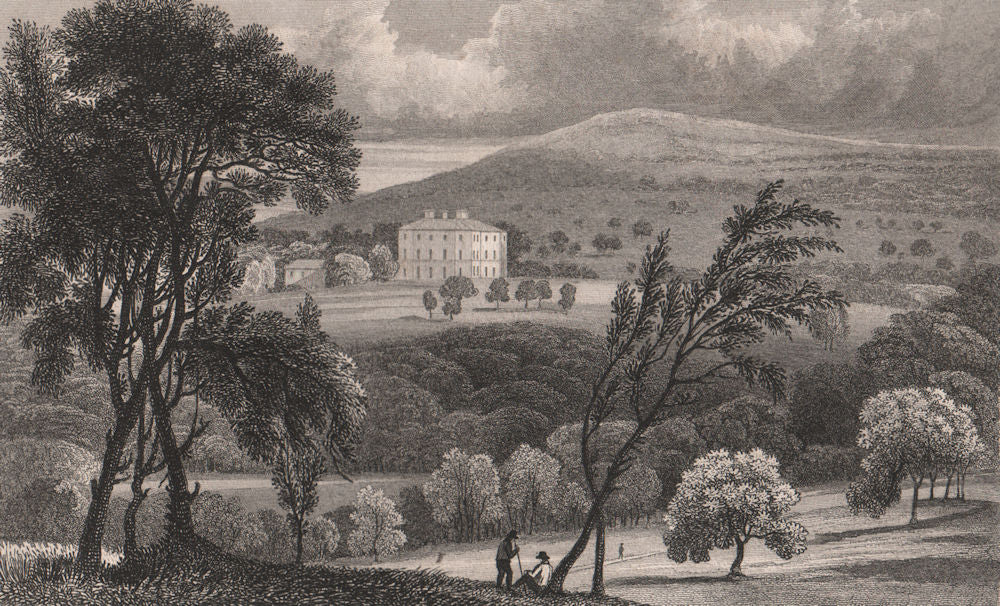 Sandlands. The seat of William Deedes Esq. near Hythe. Kent. SHEPHERD 1829